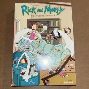 Rick and Morty: The Complete Seasons 1-5 (DVD) Brand New (POSTER INCLUDED)
